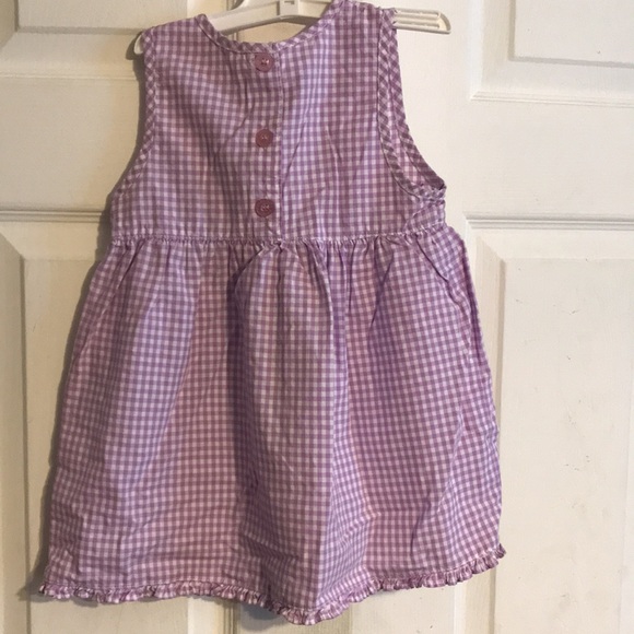 Girl’s OshKosh Gingham Dress - Picture 4 of 6